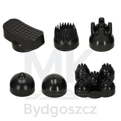 Masażer do pleców wibracyjny masaż ciała karku 6 głowic zestaw bezprzewodowy 6w1 Masażer do pleców wibracyjny masaż ciała karku 6 głowic zestaw bezprzewodowy 6w1