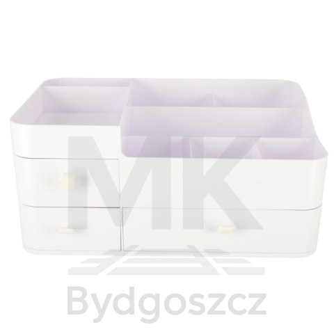 Organizer na kosmetyki szkatułka pojemnik kuferek na biżuterię z szufladami duży XXL Organizer na kosmetyki szkatułka pojemnik kuferek na biżuterię z szufladami duży XXL