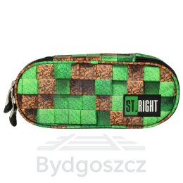 Piórnik szkolny jednokomorowy St. Pixel Cubes