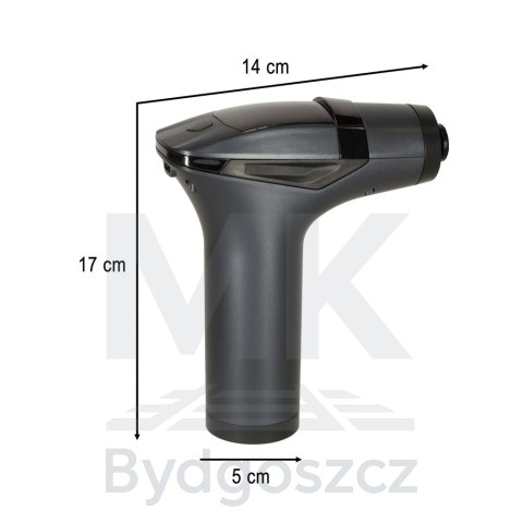 Pistolet do masażu masażer do pleców ciała 12 prędkości Pistolet do masażu masażer do pleców ciała 12 prędkości