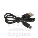 Pistolet do masażu masażer do pleców ciała LED 4w1 czarny