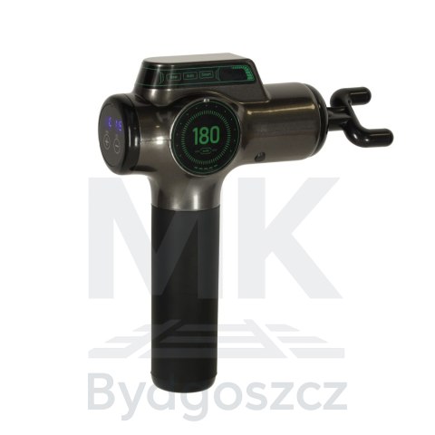 Pistolet do masażu masażer do pleców ciała wyświetlacz LED 8w1 Pistolet do masażu masażer do pleców ciała wyświetlacz LED 8w1