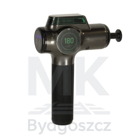 Pistolet do masażu masażer do pleców ciała wyświetlacz LED 8w1 Pistolet do masażu masażer do pleców ciała wyświetlacz LED 8w1