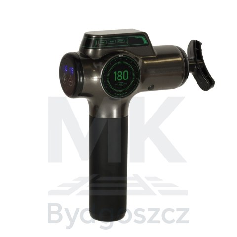 Pistolet do masażu masażer do pleców ciała wyświetlacz LED 8w1 Pistolet do masażu masażer do pleców ciała wyświetlacz LED 8w1