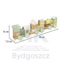 Pociąg kolejka drewniana LULILO pastelowy