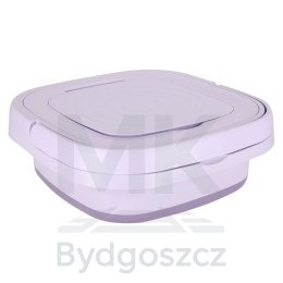Pralka automatyczna turystyczna mini składana przenośna 8L fioletowa