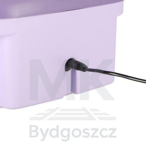 Pralka automatyczna turystyczna mini składana przenośna 8L fioletowa Pralka automatyczna turystyczna mini składana przenośna 8L fioletowa