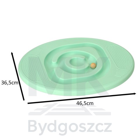 Równoważnia do balansowania deska z labiryntem dla dzieci miętowa Równoważnia do balansowania deska z labiryntem dla dzieci miętowa