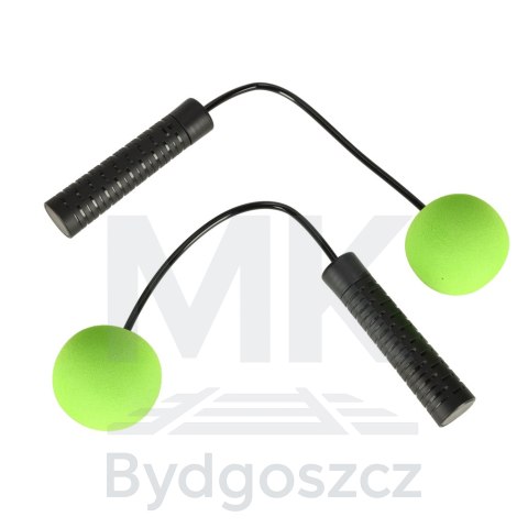 Skakanka bezprzewodowa bez linki crossfit trening cardio fitness z piłeczkami Skakanka bezprzewodowa bez linki crossfit trening cardio fitness z piłeczkami