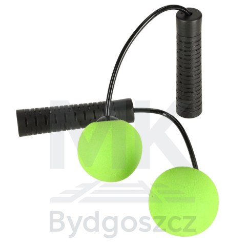 Skakanka bezprzewodowa bez linki crossfit trening cardio fitness z piłeczkami Skakanka bezprzewodowa bez linki crossfit trening cardio fitness z piłeczkami