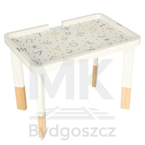 Stolik manipulacyjny LULILO montessori miętowy Stolik manipulacyjny LULILO montessori miętowy