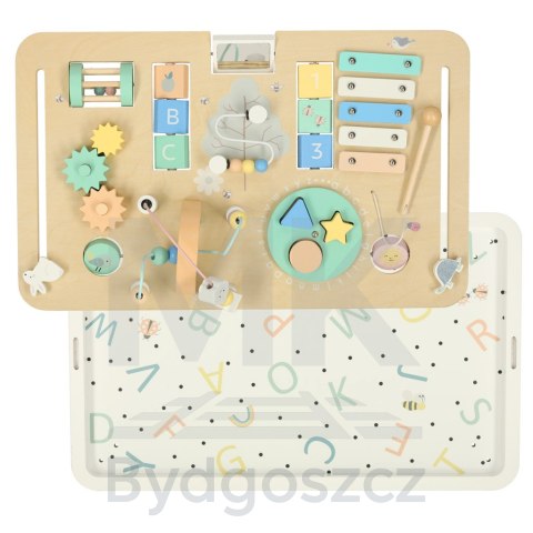 Stolik manipulacyjny LULILO montessori miętowy Stolik manipulacyjny LULILO montessori miętowy