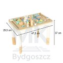 Stolik manipulacyjny LULILO montessori miętowy