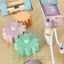 Stolik manipulacyjny LULILO montessori różowy