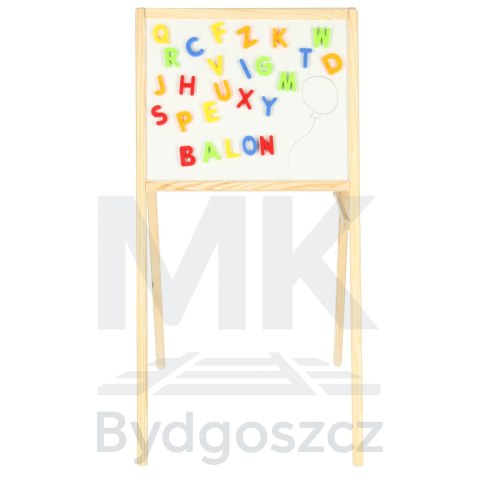 Tablica kredowa magnetyczna liczydło szara 43 x 50 x 84 cm Tablica kredowa magnetyczna liczydło szara 43 x 50 x 84 cm