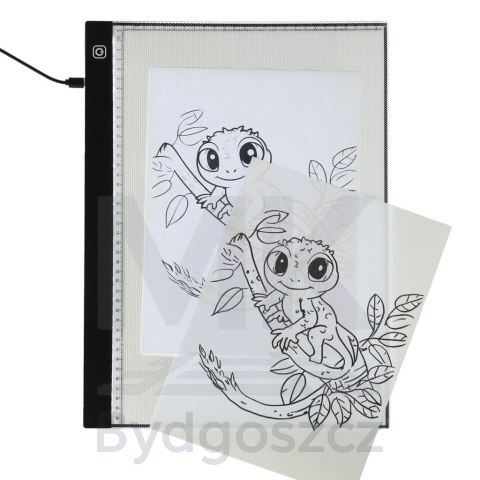 Deska kreślarska tablica tablet graficzny kalka do rysowania podświetlana LED A3 Deska kreślarska tablica tablet graficzny kalka do rysowania podświetlana LED A3