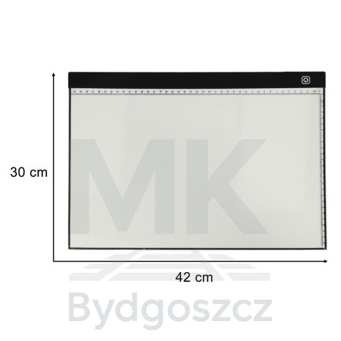 Deska kreślarska tablica tablet graficzny kalka do rysowania podświetlana LED A3 Deska kreślarska tablica tablet graficzny kalka do rysowania podświetlana LED A3