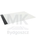Deska kreślarska tablica tablet graficzny kalka do rysowania podświetlana LED A4