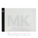 Deska kreślarska tablica tablet graficzny kalka do rysowania podświetlana LED A4