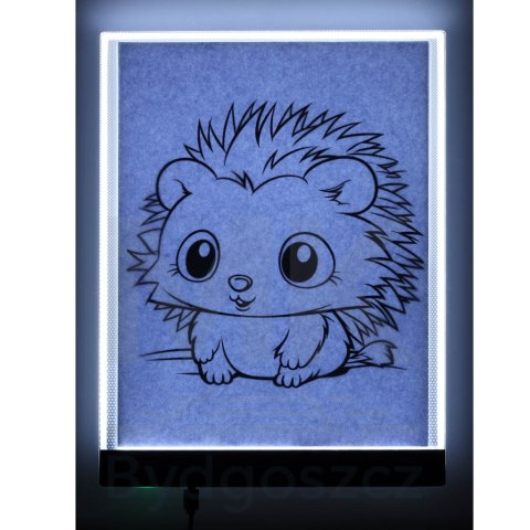 Deska kreślarska tablica tablet graficzny kalka do rysowania podświetlana LED A4 Deska kreślarska tablica tablet graficzny kalka do rysowania podświetlana LED A4