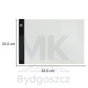 Deska kreślarska tablica tablet graficzny kalka do rysowania podświetlana LED A4