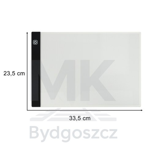 Deska kreślarska tablica tablet graficzny kalka do rysowania podświetlana LED A4 Deska kreślarska tablica tablet graficzny kalka do rysowania podświetlana LED A4