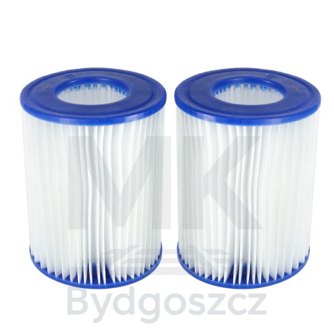 Filtr wkład do pompy basenowej II 530/800gal 2szt. BESTWAY 58094 Filtr wkład do pompy basenowej II 530/800gal 2szt. BESTWAY 58094