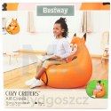 Fotel dmuchany puf BESTWAY 75116 lis