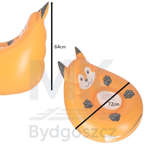 Fotel dmuchany puf BESTWAY 75116 lis Fotel dmuchany puf BESTWAY 75116 lis