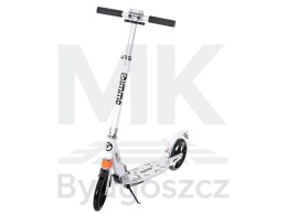 Hulajnoga miejska składana duża AILO XL koła 200mm amortyzator x2 biała GIMME