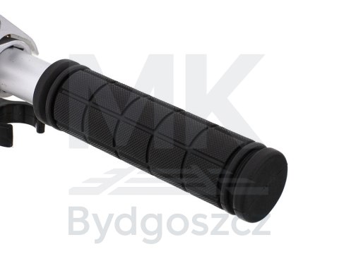 Hulajnoga miejska składana duża AILO XL koła 200mm amortyzator x2 biała GIMME Hulajnoga miejska składana duża AILO XL koła 200mm amortyzator x2 biała GIMME