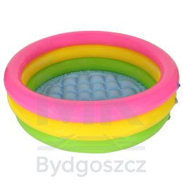 INTEX 57107 Basen ogrodowy dmuchany dla dzieci tęczowy