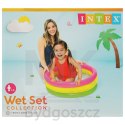 INTEX 57107 Basen ogrodowy dmuchany dla dzieci tęczowy