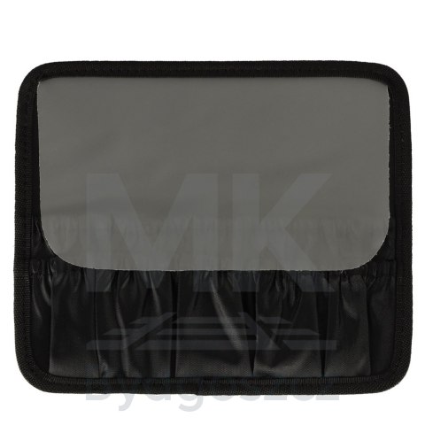 Kosmetyczka organizer na kosmetyki biżuterię kuferek z lusterkiem LED czarny Kosmetyczka organizer na kosmetyki biżuterię kuferek z lusterkiem LED czarny
