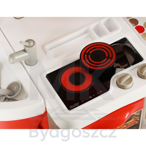 Kuchnia dla dzieci kran palniki elektryczne dźwięki składana walizka na kółkach Kuchnia dla dzieci kran palniki elektryczne dźwięki składana walizka na kółkach