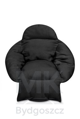 Poduszka do bocianiego gniazda XXL czarna