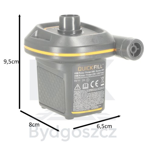 Pompka elektryczna do materaca basenu mini kompresor INTEX 66635 Pompka elektryczna do materaca basenu mini kompresor INTEX 66635