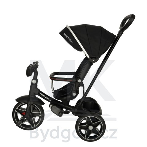 Rowerek trójkołowy TRIKE FIX Elite 2w1 rower spacerówka 6w1 czarny Rowerek trójkołowy TRIKE FIX Elite 2w1 rower spacerówka 6w1 czarny