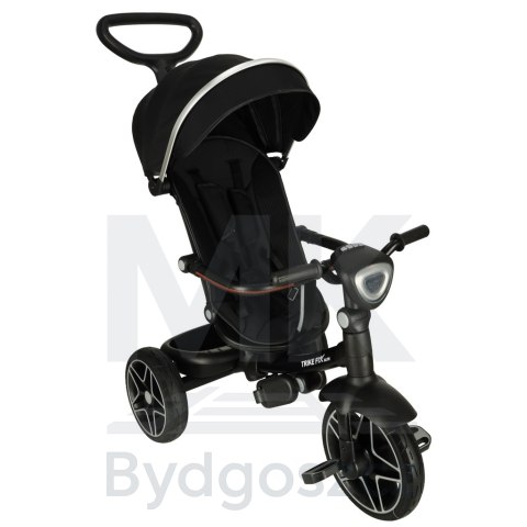 Rowerek trójkołowy TRIKE FIX Elite 2w1 rower spacerówka 6w1 czarny Rowerek trójkołowy TRIKE FIX Elite 2w1 rower spacerówka 6w1 czarny