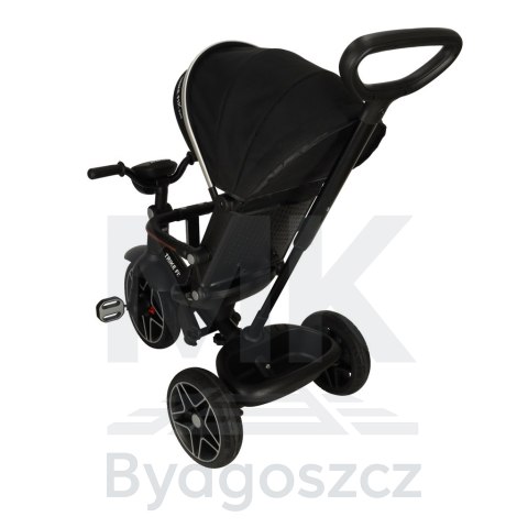 Rowerek trójkołowy TRIKE FIX Elite 2w1 rower spacerówka 6w1 czarny Rowerek trójkołowy TRIKE FIX Elite 2w1 rower spacerówka 6w1 czarny
