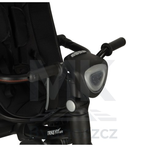Rowerek trójkołowy TRIKE FIX Elite 2w1 rower spacerówka 6w1 czarny Rowerek trójkołowy TRIKE FIX Elite 2w1 rower spacerówka 6w1 czarny