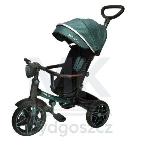 Rowerek trójkołowy TRIKE FIX Elite 2w1 rower spacerówka 6w1 zielony Rowerek trójkołowy TRIKE FIX Elite 2w1 rower spacerówka 6w1 zielony