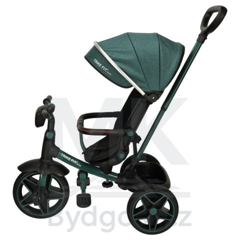 Rowerek trójkołowy TRIKE FIX Elite 2w1 rower spacerówka 6w1 zielony Rowerek trójkołowy TRIKE FIX Elite 2w1 rower spacerówka 6w1 zielony
