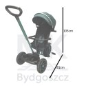 Rowerek trójkołowy TRIKE FIX Elite 2w1 rower spacerówka 6w1 zielony