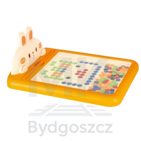 Tablica edukacyjna magnetyczna z pinezkami do układania mozaika szablon 118 kropek Tablica edukacyjna magnetyczna z pinezkami do układania mozaika szablon 118 kropek