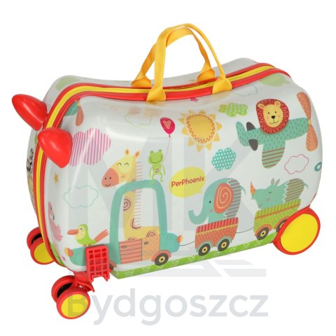 Walizka podróżna dla dzieci bagaż podręczny na kółkach ZOO Walizka podróżna dla dzieci bagaż podręczny na kółkach ZOO