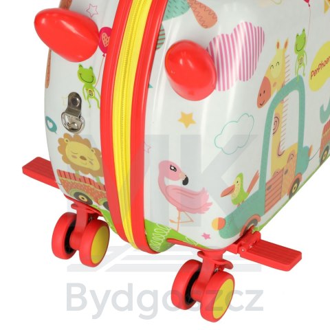 Walizka podróżna dla dzieci bagaż podręczny na kółkach ZOO Walizka podróżna dla dzieci bagaż podręczny na kółkach ZOO
