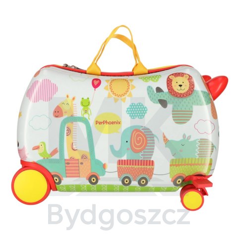 Walizka podróżna dla dzieci bagaż podręczny na kółkach ZOO Walizka podróżna dla dzieci bagaż podręczny na kółkach ZOO