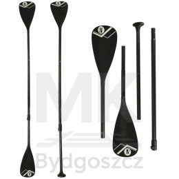 Wiosło kajakowe do deski SUP 2w1 składane aluminiowe regulowane 175 - 220 cm