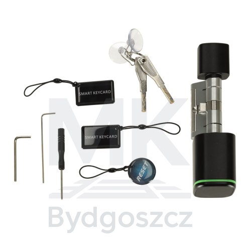 Zamek elektroniczny SMART wkładka inteligentna do drzwi odcisk palca bluetooth Zamek elektroniczny SMART wkładka inteligentna do drzwi odcisk palca bluetooth